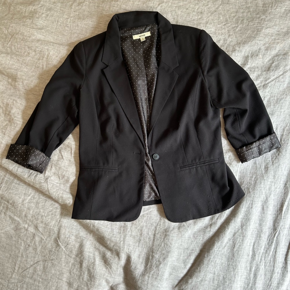 Kenzie Black Blazer